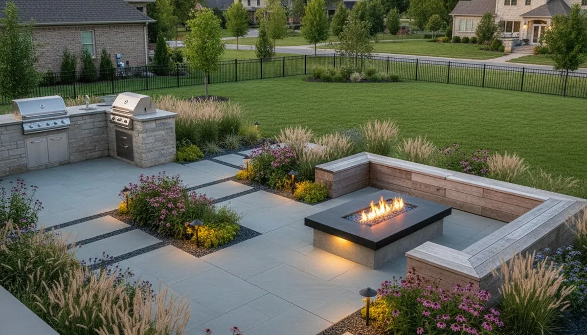 Landscaping service in Olathe, KS for professional lawn care and yard maintenance