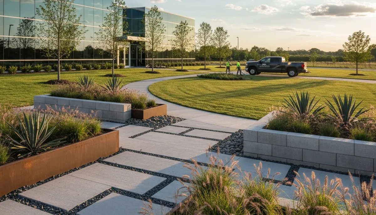 Professional landscaping service in Olathe, KS for lawns, shrubs, and curb appeal