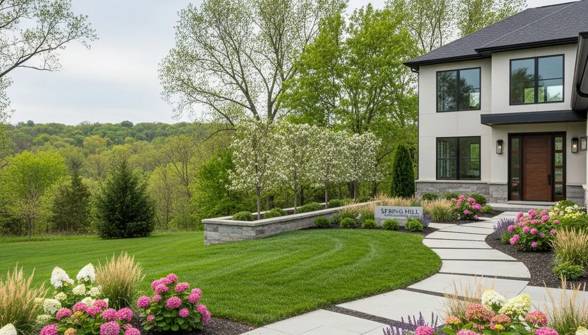 Professional landscaping service in Olathe, KS for healthy, well-kept lawns