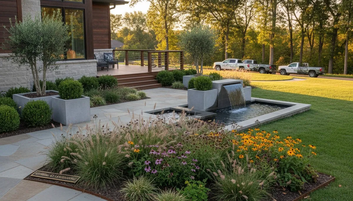 Landscape maintenance service in Olathe, KS for residential and commercial lawns